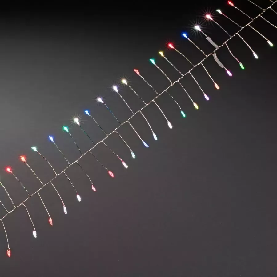 KONSTSMIDE Led-lichtsnoer Kerst versiering Micro ledlichtsnoer Firecracker met langzame RGB-kleurwisseling (1 stuk) - Foto 1