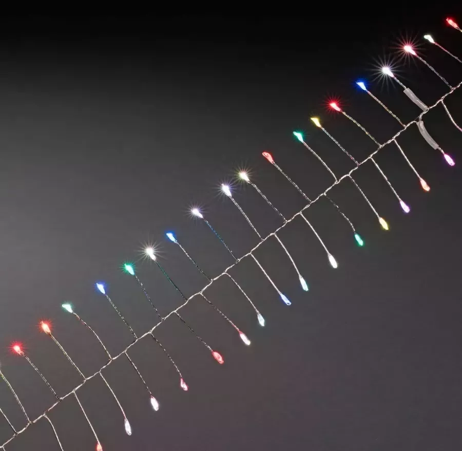 KONSTSMIDE Led-lichtsnoer Micro led Firecracker met langzame RGB-kleurwisseling (1 stuk) - Foto 1