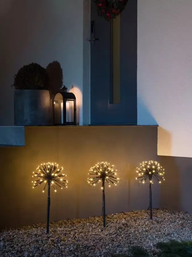 KONSTSMIDE Led-tuinlamp LED Spiessleuchte mit 3 Pusteblumen (1 stuk) - Foto 2