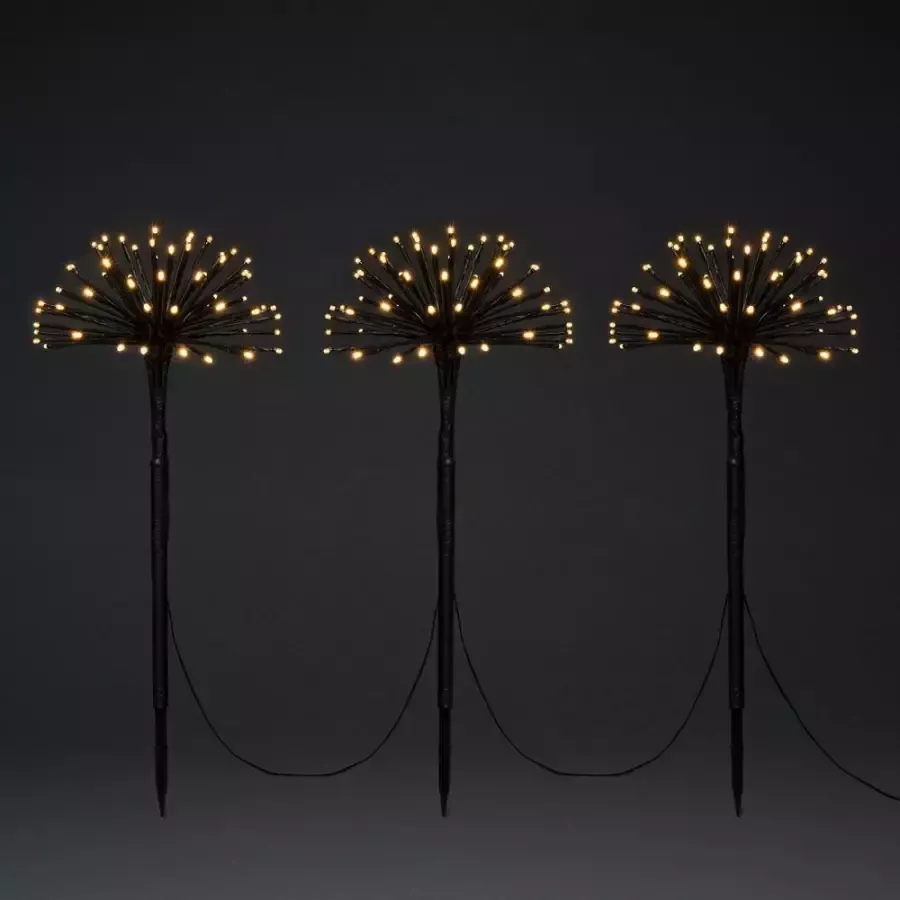 KONSTSMIDE Led-tuinlamp LED Spiessleuchte mit 3 Pusteblumen (1 stuk)