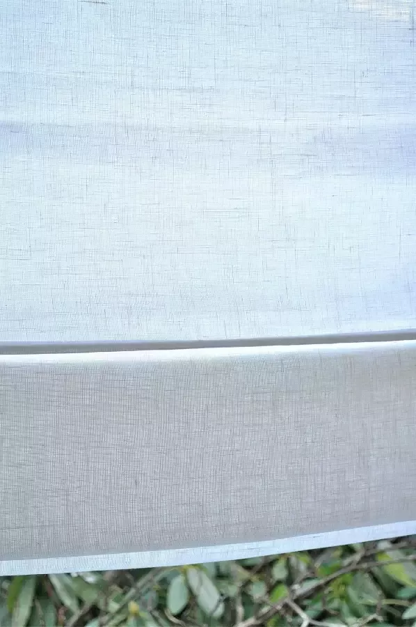 Kutti Romeins rolgordijn Metis uni ondoorzichtig 100% linnen met edelstalen haken gemakkelijk in onderhoud (1 stuk) - Foto 5