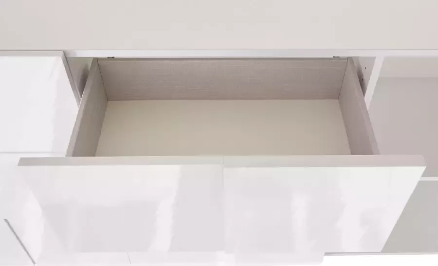 INOSIGN Dressoir Dama Breedte 181 Commode 2 deuren en 2 lades Dressoir Front in 3D-uiterlijk veel opbergruimte verschillende kleuren - Foto 10
