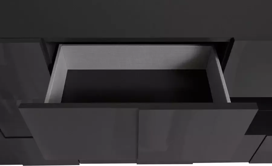 INOSIGN Dressoir Dama Breedte 241 Commode 2 deuren en 4 lades Dressoir Front in 3D-uiterlijk veel opbergruimte verschillende kleuren - Foto 4