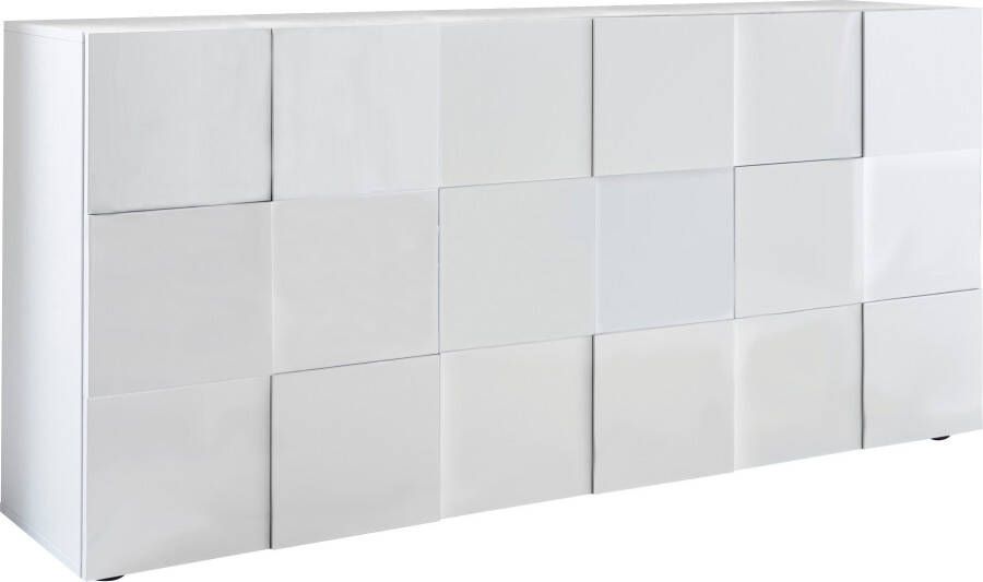 INOSIGN Dressoir Dama Breedte 181 Commode 3 deuren Dressoir Front in 3D-uiterlijk veel opbergruimte verschillende kleuren - Foto 4