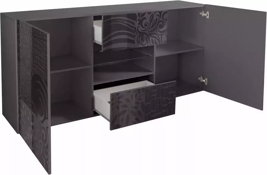 INOSIGN Dressoir Miro Breedte 181 cm met decoratieve zeefdruk - Foto 7