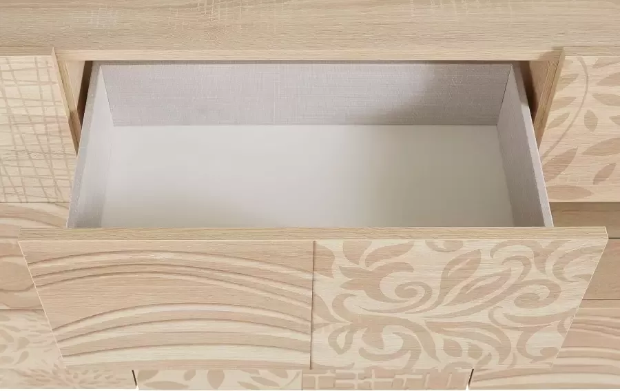 INOSIGN Dressoir Miro Breedte 241 cm met decoratieve zeefdruk - Foto 5
