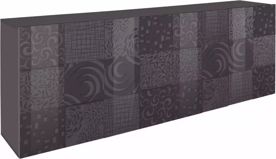 INOSIGN Dressoir Miro Breedte 241 cm met decoratieve zeefdruk - Foto 6