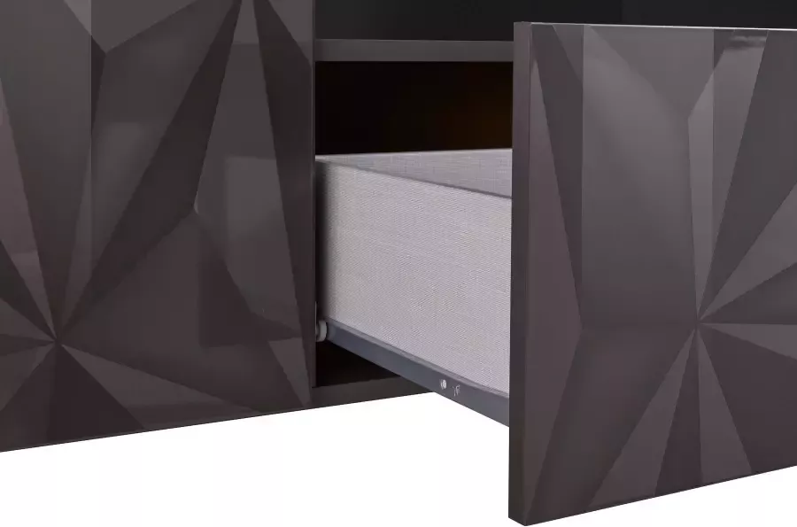 INOSIGN Dressoir Prisma Breedte 241 dressoir 2 deuren 4 lades dressoir