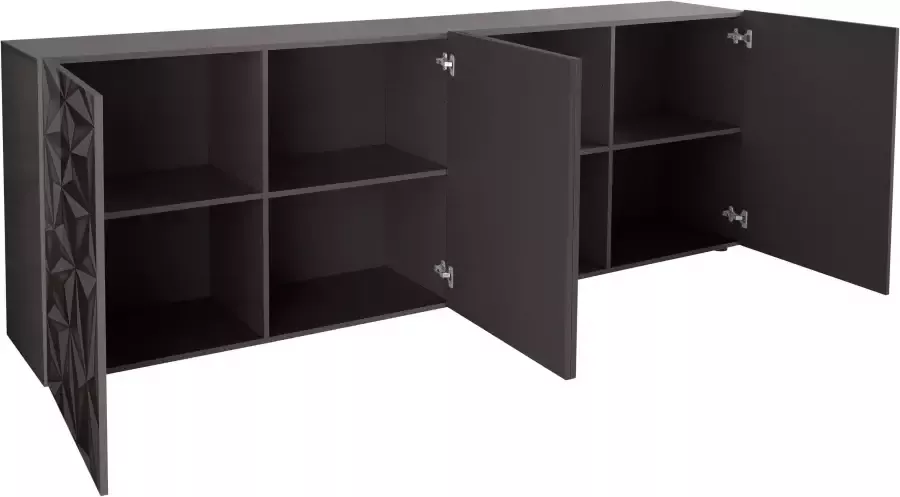 INOSIGN Dressoir Prisma Breedte 241 dressoir 4 deuren dressoir