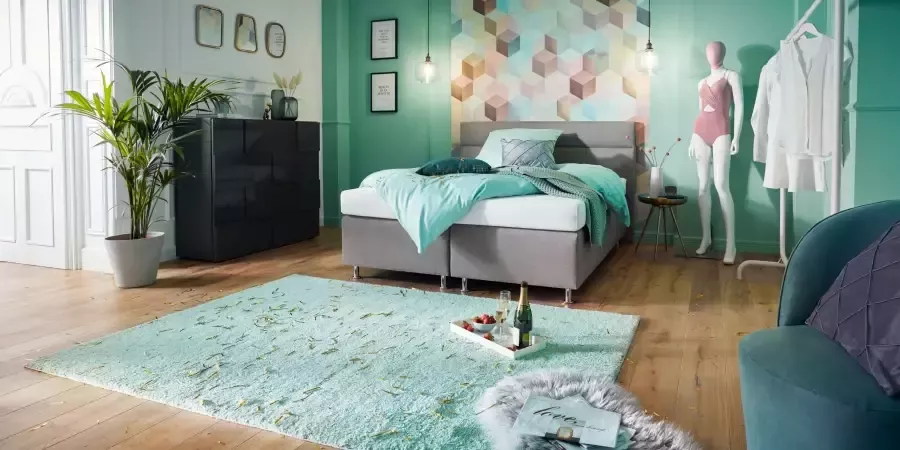 INOSIGN Highboard Dama Hoogte 111 cm Breedte 121 cm Commode 2 deuren Hoge commode - Foto 6