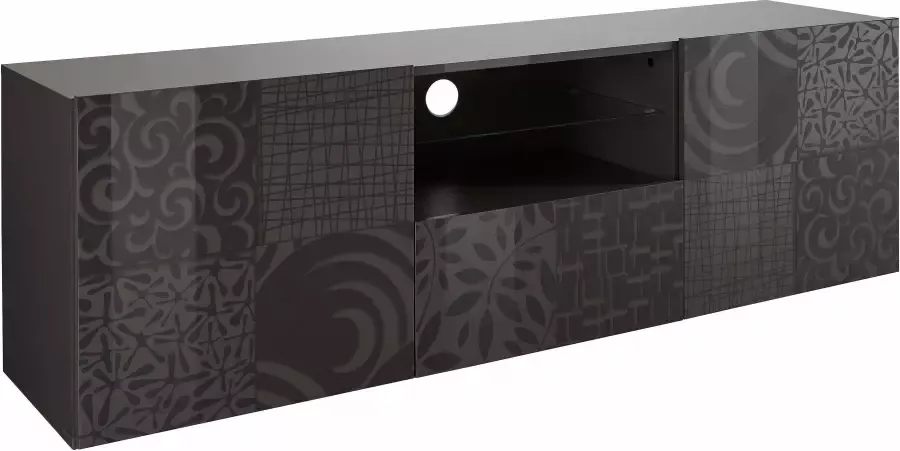 INOSIGN Tv-meubel Miro Breedte 181 cm met decoratieve zeefdruk - Foto 11