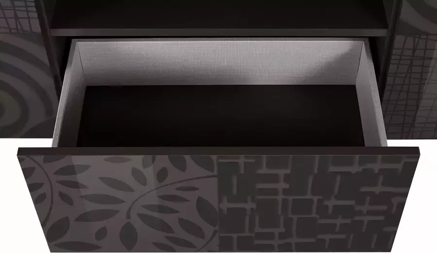 INOSIGN Tv-meubel Miro Breedte 181 cm met decoratieve zeefdruk - Foto 7