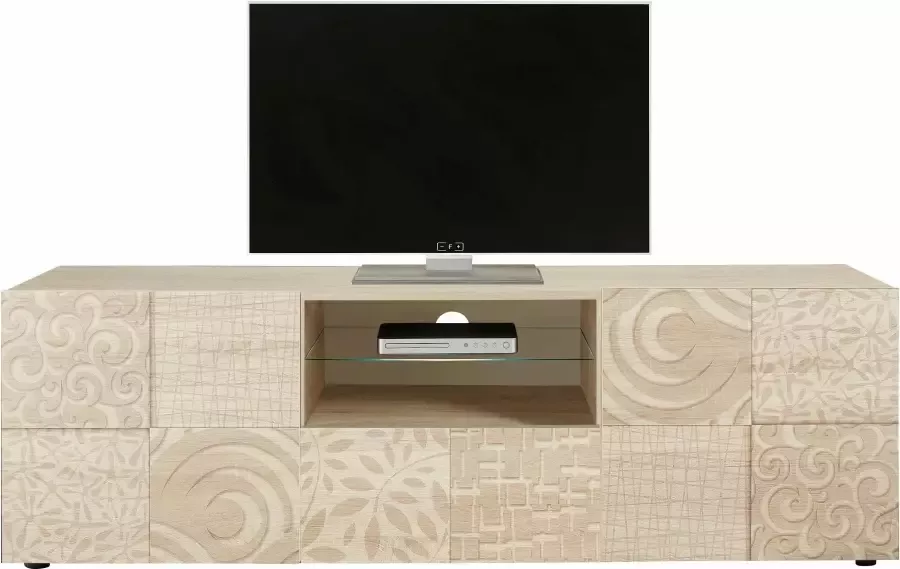INOSIGN Tv-meubel Miro Breedte 181 cm met decoratieve zeefdruk - Foto 5