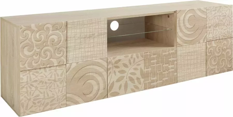 INOSIGN Tv-meubel Miro Breedte 181 cm met decoratieve zeefdruk - Foto 10