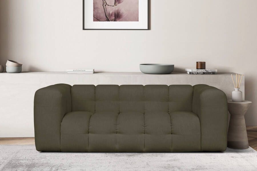 LeGer Home by Lena Gercke 3-zitsbank TALISHA modern gestikt patroon hoog zitcomfort - Foto 3