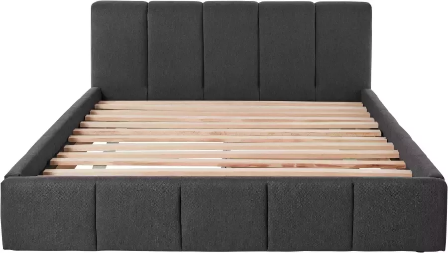 LeGer Home by Lena Gercke Bekleed ledikant Maileen in 5 breedten en 3 kleuren incl. rolbodem