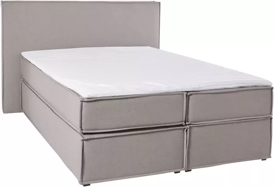 LeGer Home by Lena Gercke Boxspring Yuma incl. topmatras in 4 breedten 3 matrassoorten en elk 2 hardheden - Foto 3