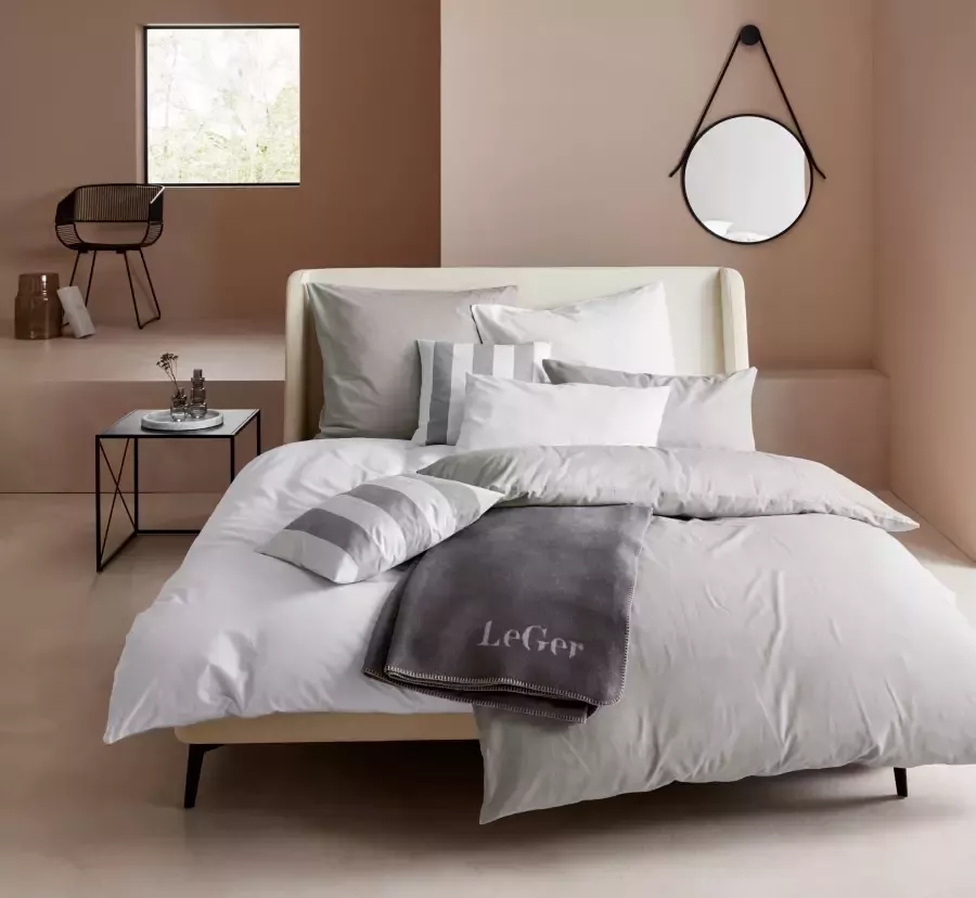 LeGer Home by Lena Gercke Deken Anisa met modern opschrift knuffeldeken