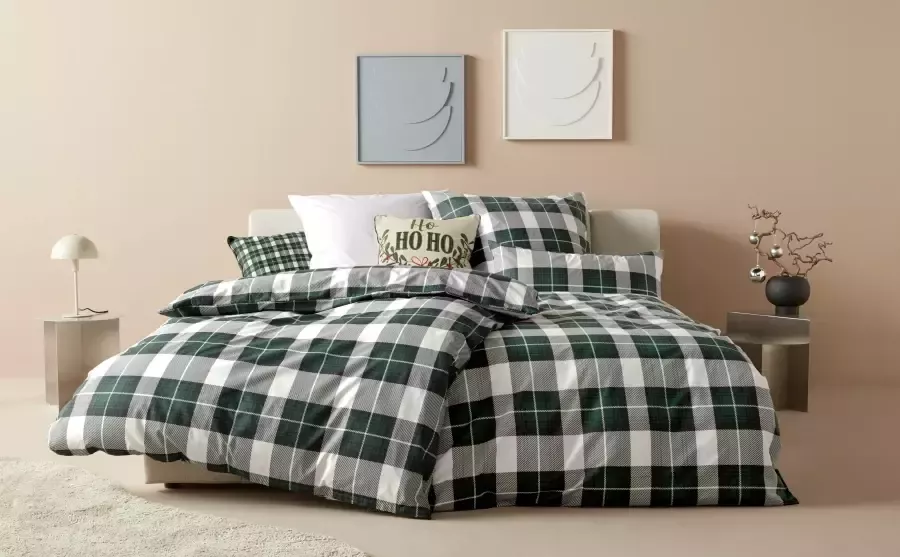 LeGer Home by Lena Gercke Kussenovertrek Mileja kussenhoes voor kerst & winter OEKO-TEX gecertificeerd (2 stuks)