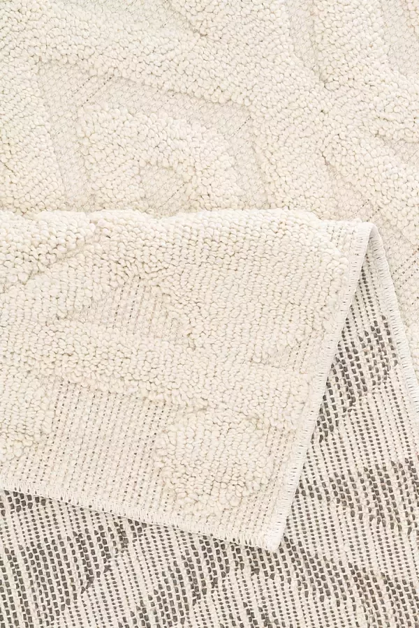 LeGer Home by Lena Gercke Vloerkleed Askja in wol-look reliëfeffect vloerkleed in boho-stijl - Foto 5