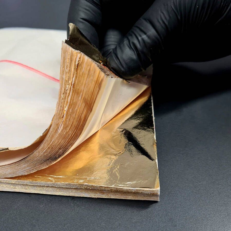 Leonique Artprint op acrylglas Gezicht met de hand ingewerkte bladgoud applicaties - Foto 2