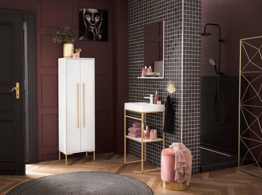 Leonique Artprint op acrylglas Gezicht met de hand ingewerkte bladgoud applicaties - Foto 6