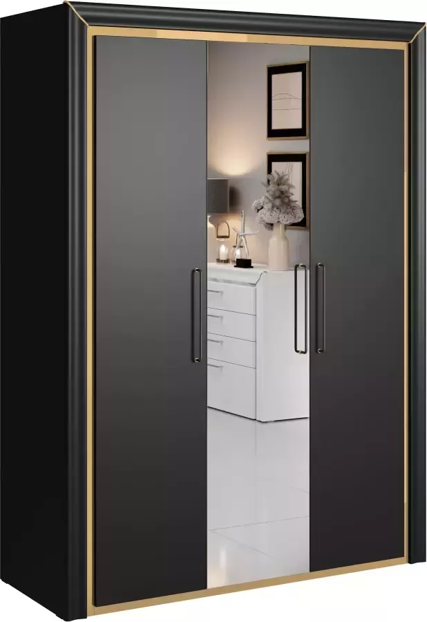 Leonique Draaideurkast Arno 3-deurs met spiegel - Foto 3