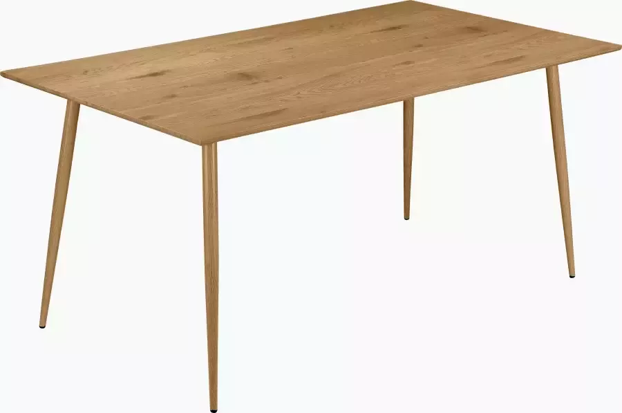 Leonique Eethoek Eadwine TOPSELLER! Tafel plus 4 stoelen zitgroep bestaande uit eettafel 160 cm en 4 eetkamerstoelen gestoffeerde stoelen (set 5-delig) - Foto 5