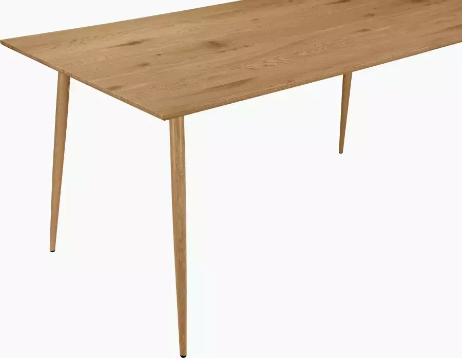 Leonique Eethoek Eadwine TOPSELLER! Tafel plus 4 stoelen zitgroep bestaande uit eettafel 160 cm en 4 eetkamerstoelen gestoffeerde stoelen (set 5-delig) - Foto 4