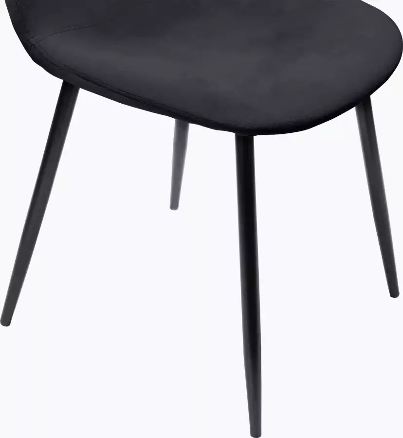 Leonique Eethoek Eadwine TOPSELLER! Tafel plus 4 stoelen zitgroep bestaande uit eettafel 160 cm en 4 eetkamerstoelen gestoffeerde stoelen (set 5-delig) - Foto 2