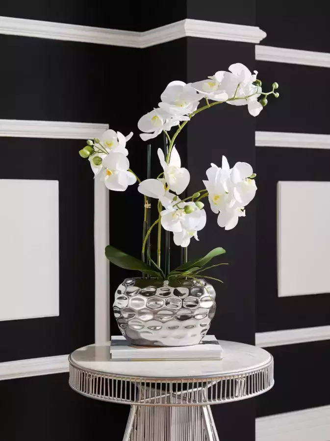 Leonique Kunstplant Orchidee Kunstorchidee in pot bestseller meer dan 2500 4 5-sterren beoordelingen (1 stuk) - Foto 2