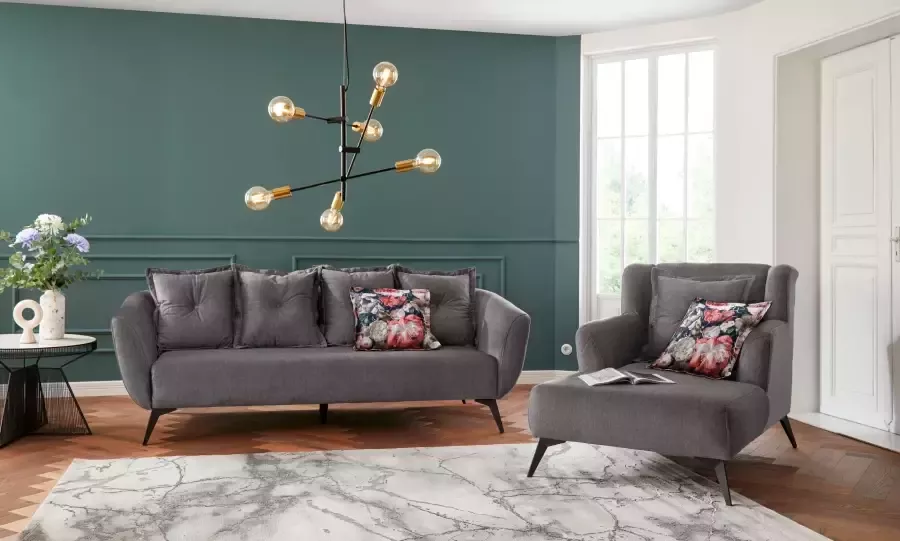 INOSIGN Loveseat Baggio Mega fauteuil voor comfort en ontspanning tijdloos en modern - Foto 3