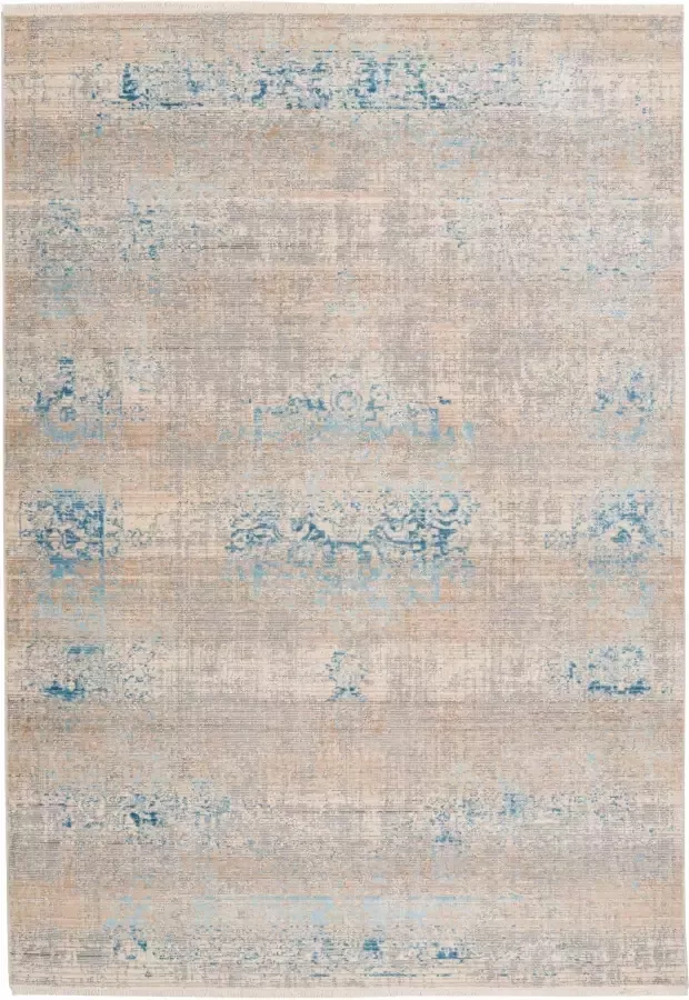 Leonique Oosters tapijt Selena met franje woonkamer