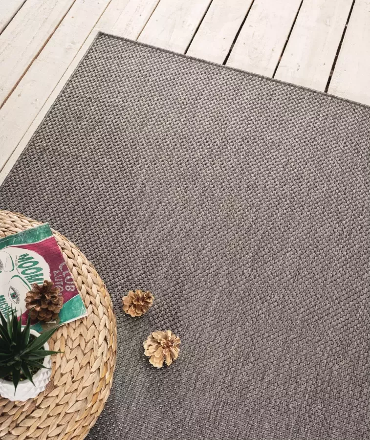 Leonique Vloerkleed Saylor Geschikt voor binnen en buiten sisal-look weerbestendig & uv-bestendig