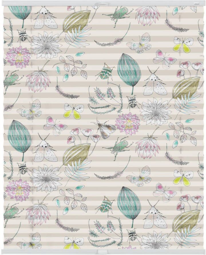 LICHTBLICK Plissé Klemmfix zonder boren ondoorzichtig My bohemien Garden multicolour (1 stuk) - Foto 3