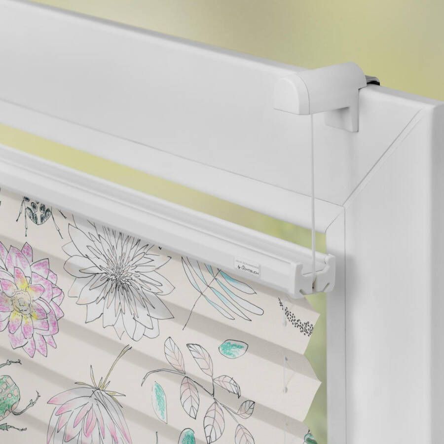 LICHTBLICK Plissé Klemmfix zonder boren ondoorzichtig My bohemien Garden multicolour (1 stuk)