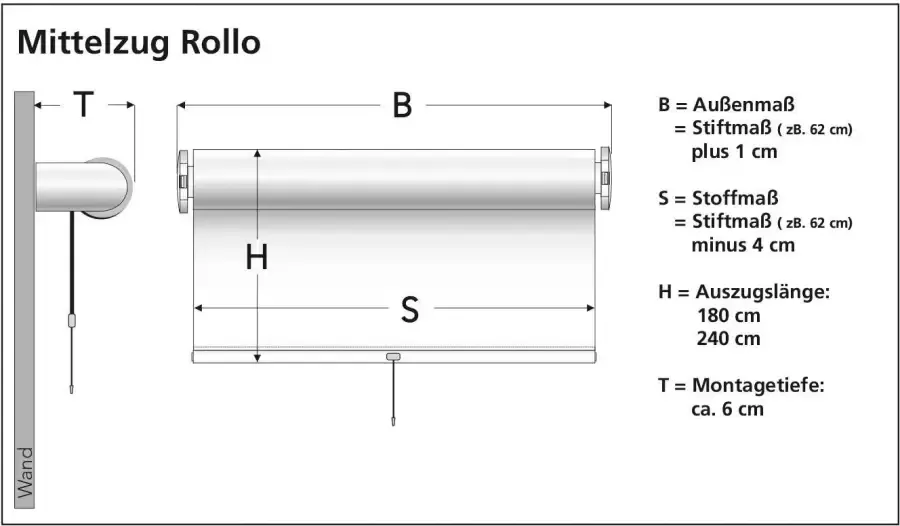 Liedeco Rolgordijn met springmechaniek Uni Verdonkerend (1 stuk) - Foto 5