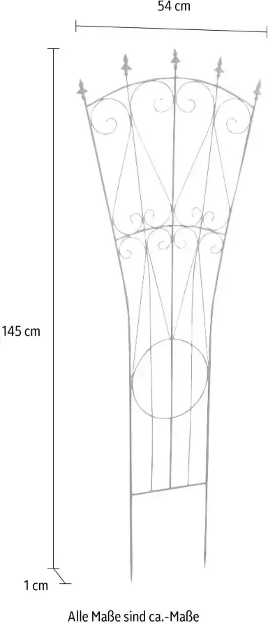 Locker Tuinsteker Geschikt voor buitengebruik 54 1 145 cm (1 stuk)