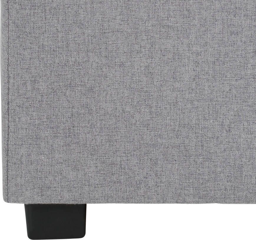 Lüttenhütt Gestoffeerd bed Endres met bedkist naar keuze zonder matras lattenbodem of incl. matras - Foto 1