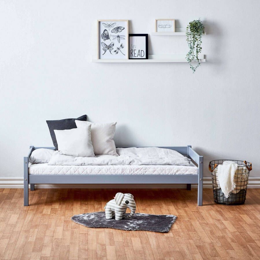 Lüttenhütt Kinderledikant ECO One eenpersoonsbed Scandinavisch design optioneel met matras ligoppervlak 70 x 160 cm - Foto 1