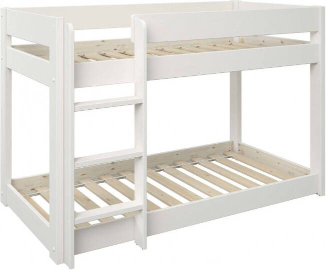 Lüttenhütt Kinderledikant ROBIN Bed Stapelbed Ladder toegang kan aan beide zijden worden gemonteerd - Foto 1