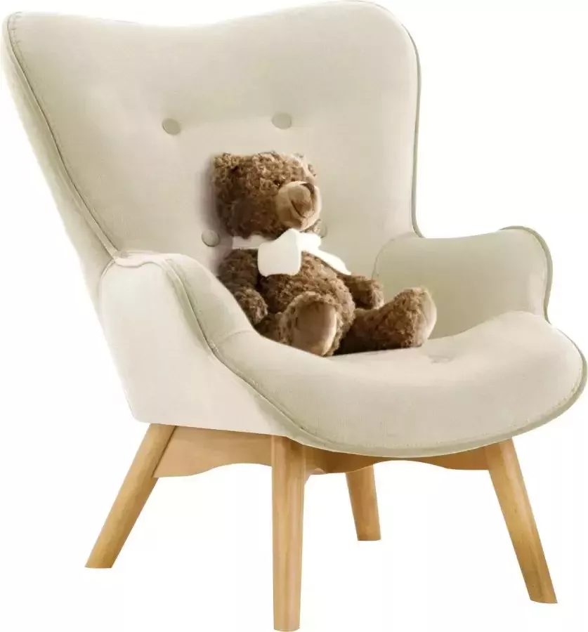 Home affaire Fauteuil Duca mini in een kleine versie voor kinderen - Foto 2