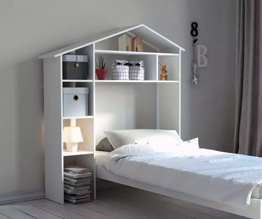 Lüttenhütt Rek Lizzi Hoofdeinde voor kinderbed voor bedbreedte 100 cm - Foto 5
