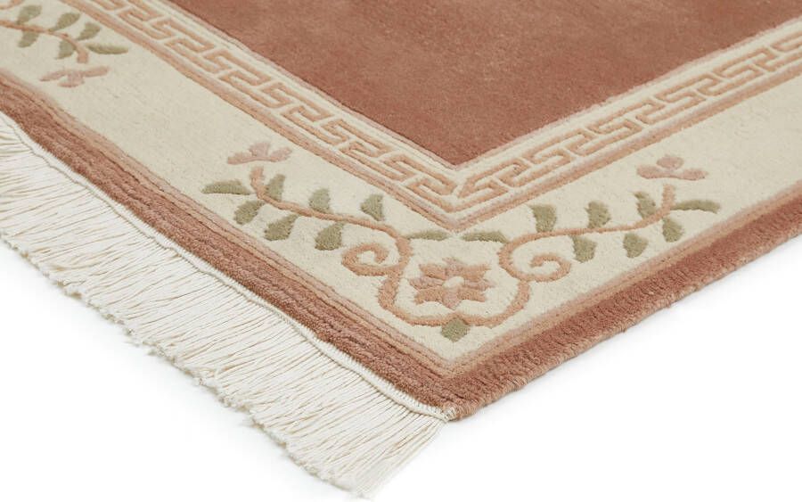 LUXOR living Wollen kleed Giza 100% wol handgeknoopt met bies en franjes - Foto 10