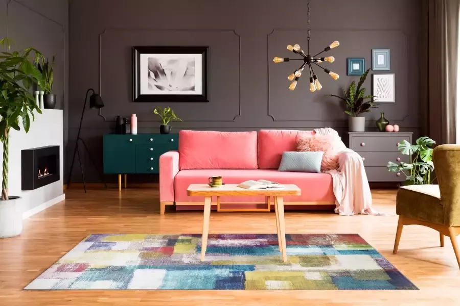 LUXOR living Vloerkleed Bonum Korte pool modern design wasbaar woonkamer - Foto 4