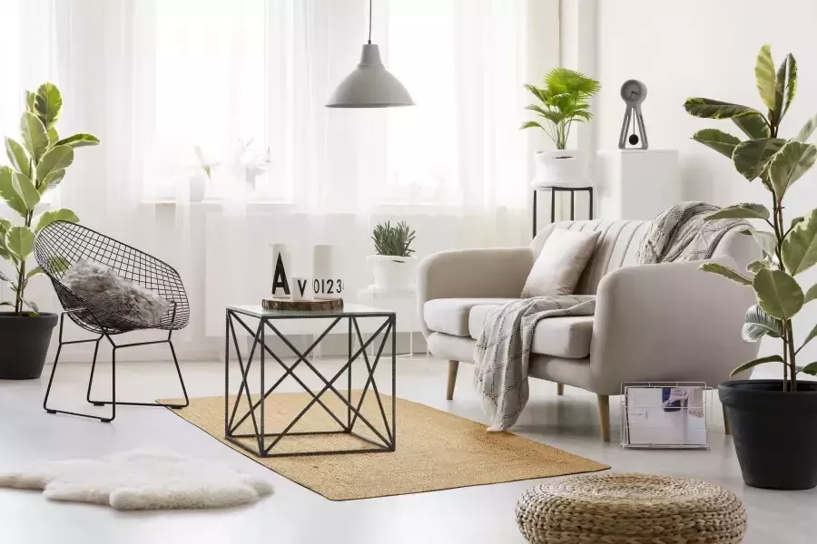 LUXOR living Vloerkleed Ibo jute tapijt Omkeerbaar tapijt handgeweven natuurlijke vezel Boho-stijl - Foto 6