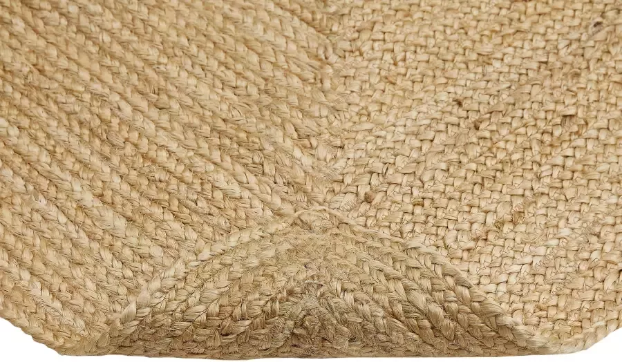 LUXOR living Vloerkleed Ibo jute tapijt Omkeerbaar tapijt handgeweven natuurlijke vezel Boho-stijl - Foto 11