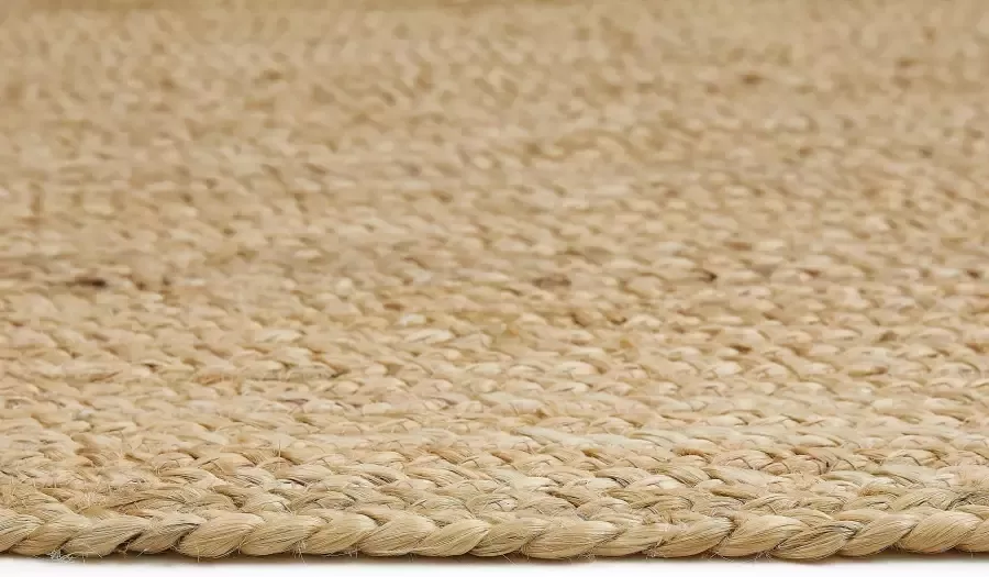 LUXOR living Vloerkleed Ibo jute tapijt Omkeerbaar tapijt handgeweven natuurlijke vezel Boho-stijl - Foto 10