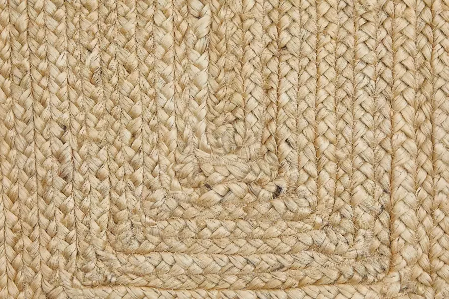 LUXOR living Vloerkleed Ibo jute tapijt Omkeerbaar tapijt handgeweven natuurlijke vezel Boho-stijl - Foto 9