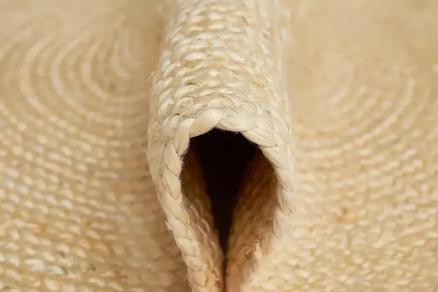 LUXOR living Vloerkleed Ibo jute tapijt Omkeerbaar tapijt handgeweven natuurlijke vezel Boho-stijl woonkamer - Foto 4